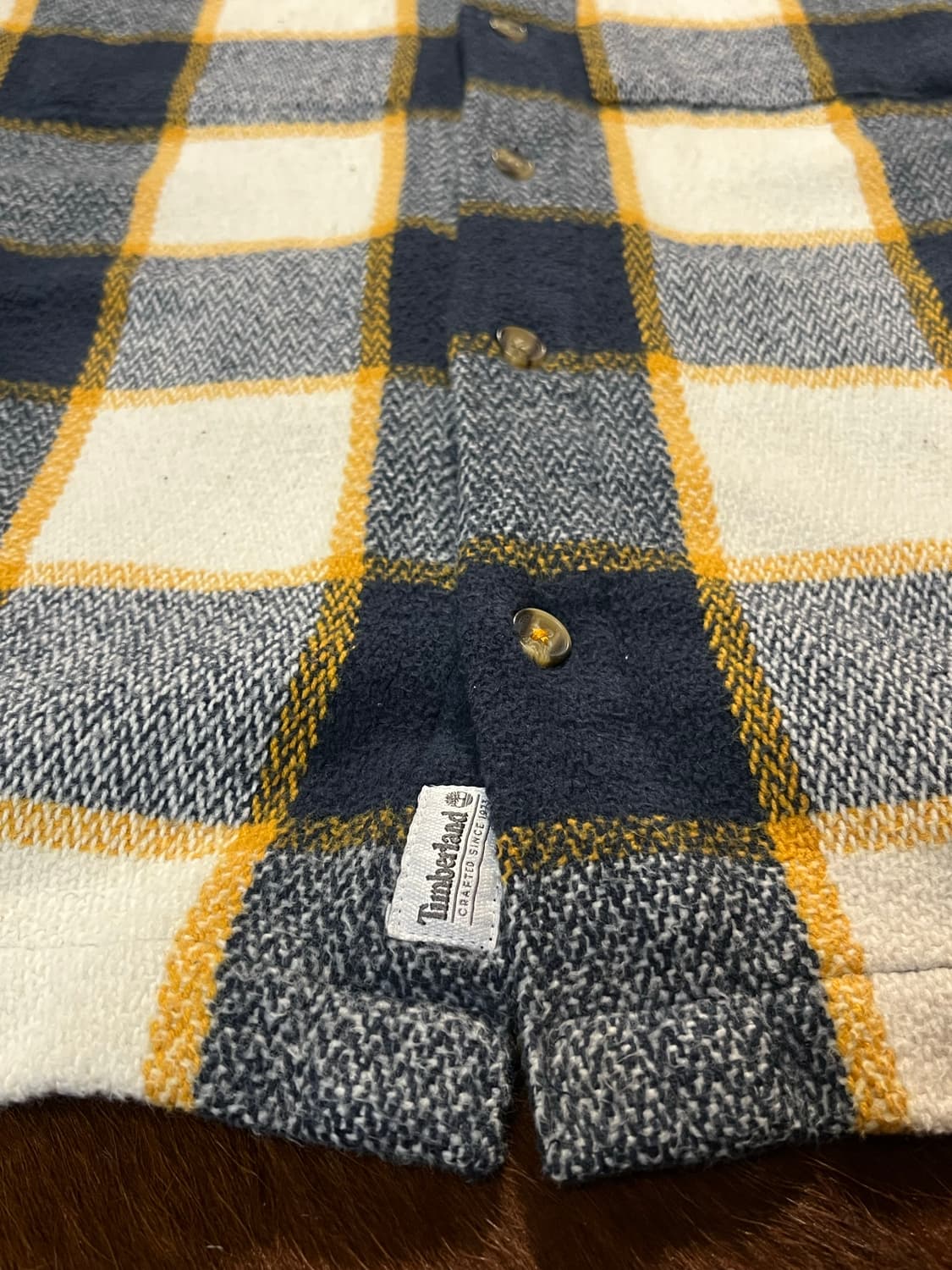 Timberland 팀버랜드 플란넬 체크 셔츠자켓 상품이미지7