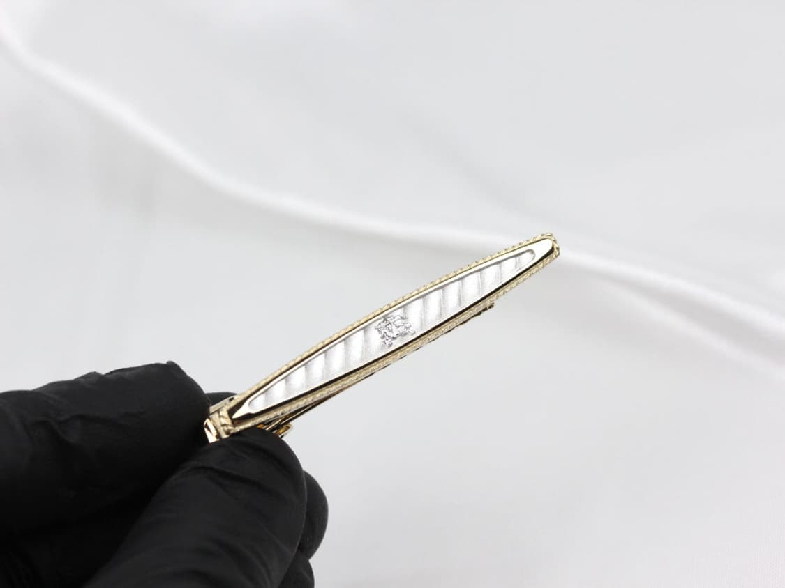 버버리 A+등급 5.3cm 남자 명품 넥타이핀 빈티지 상품이미지5
