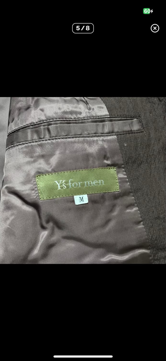Y's for men Yohji Yamamoto 요지야마모토 실 크 자켓 상품이미지5