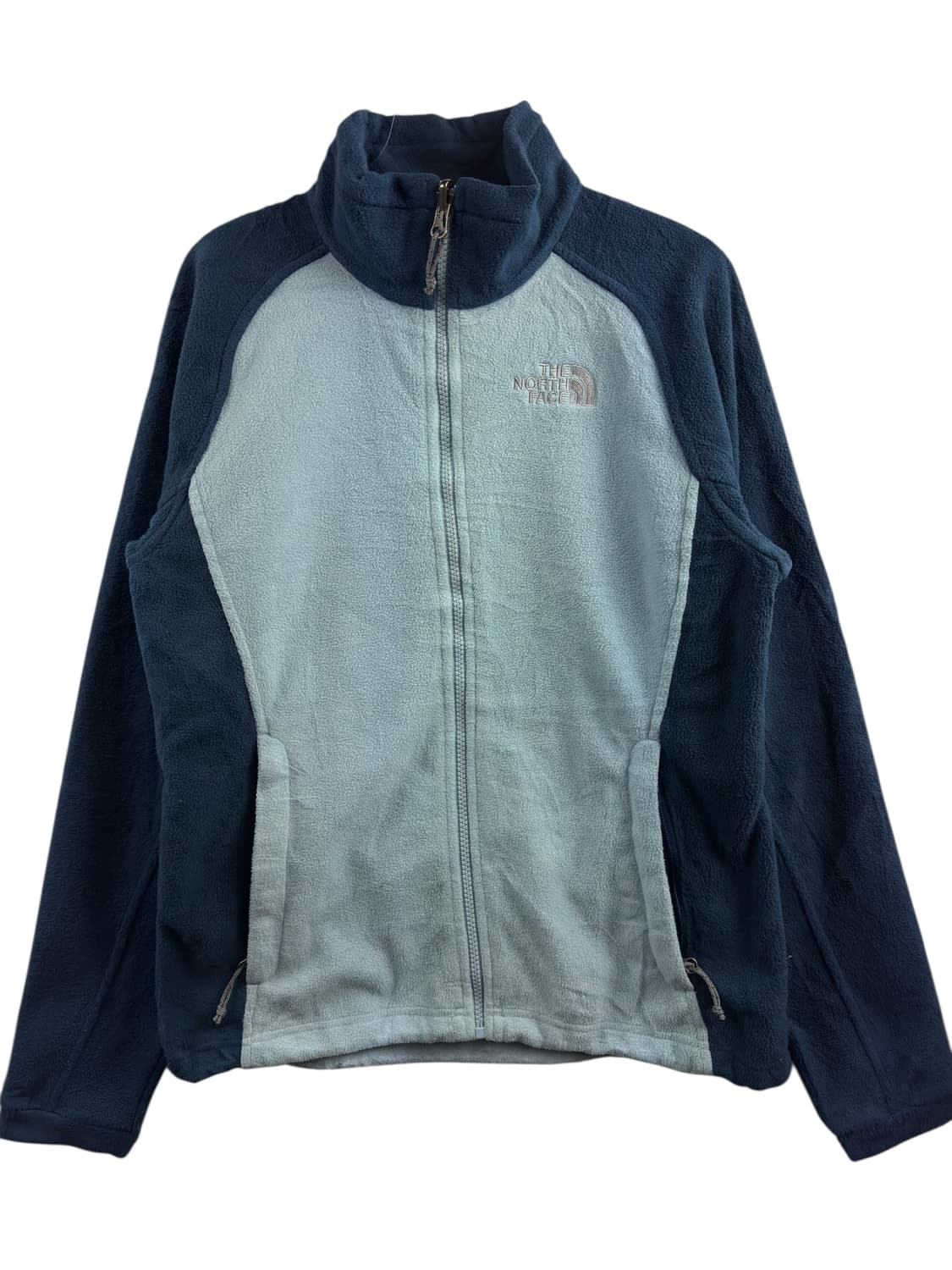 노스페이스 네이비 블루 투톤 후리스집업1411 상품이미지1