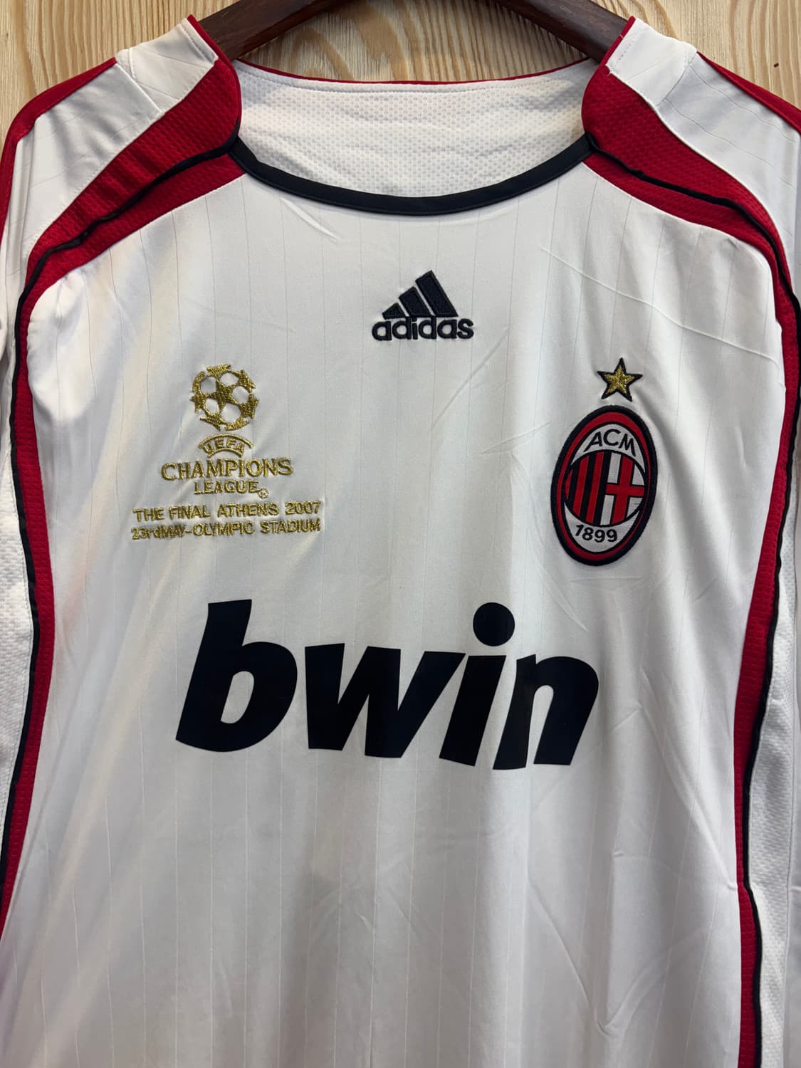 06/07 아디다스 AC 밀란 어웨이 긴팔 유니폼 상품이미지2