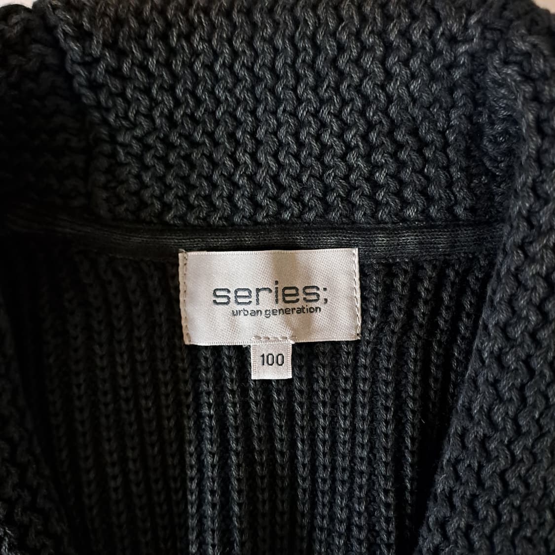 (택포) 시리즈 다잉 니트 롱 가디건 100 B52 상품이미지6