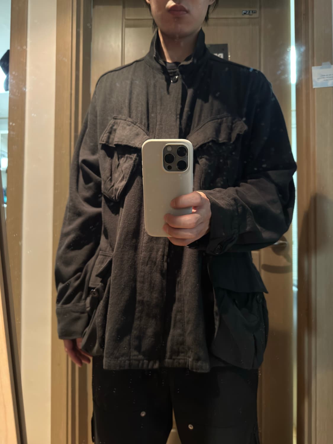 언유즈드 코튼 실크 퍼티그 자켓 상품이미지9