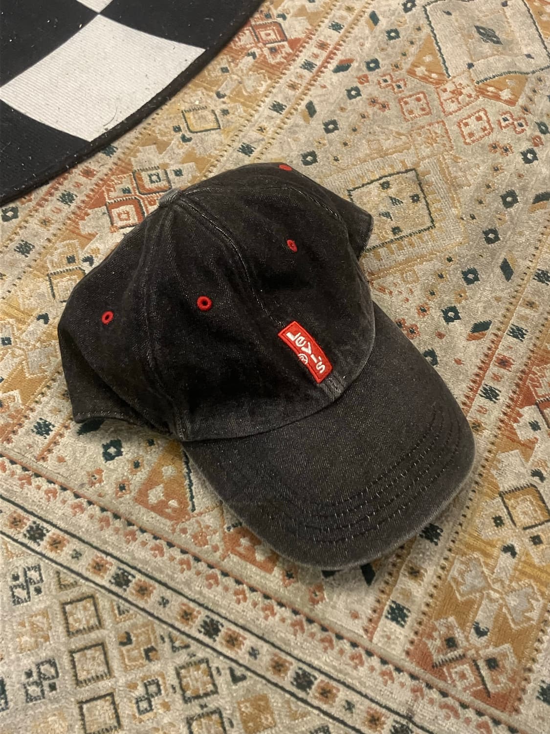 리바이스 데님 볼캡 블랙 #csz2909  상품이미지1