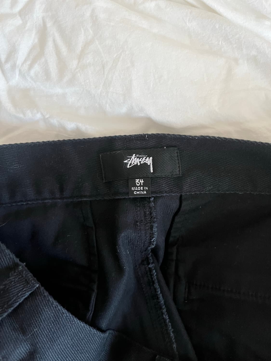 스투시 치노 워크 팬츠 블랙 34사이즈 상품이미지7