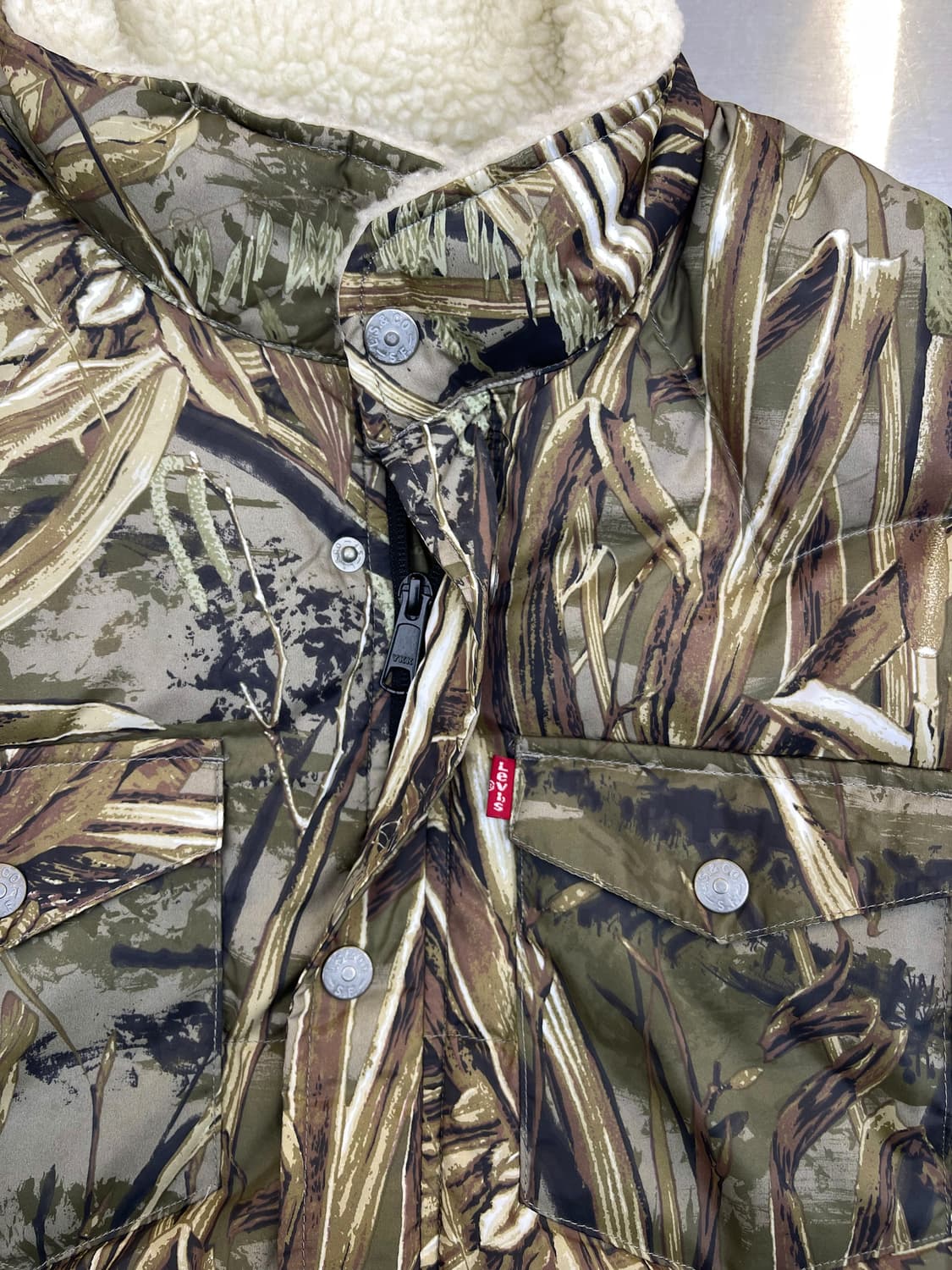 리바이스 리얼트리 카모 다운자켓 상품이미지5