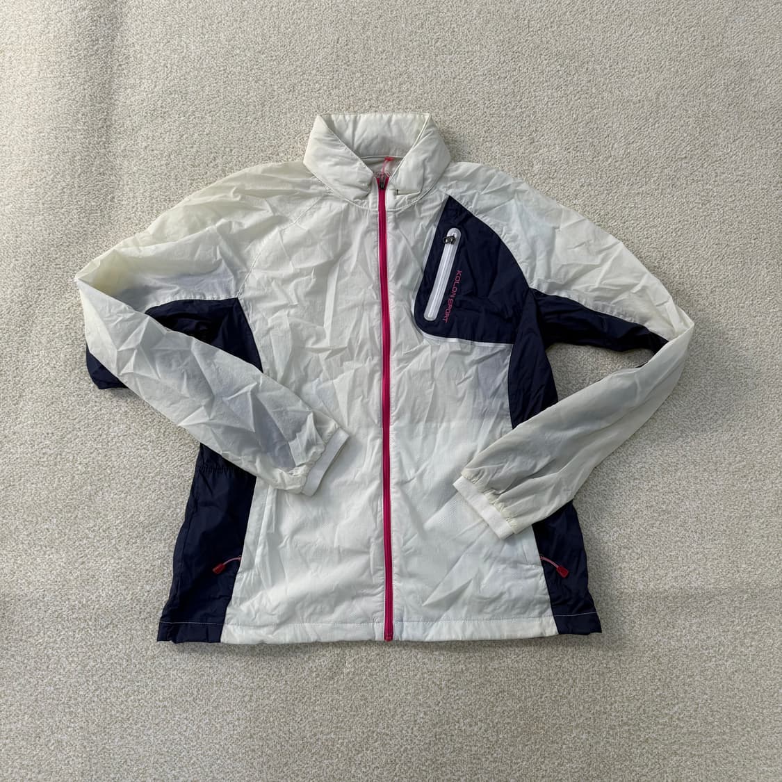 [90] 코오롱 여성 바람막이 윈드브레이커 자켓 0119T1 상품이미지1