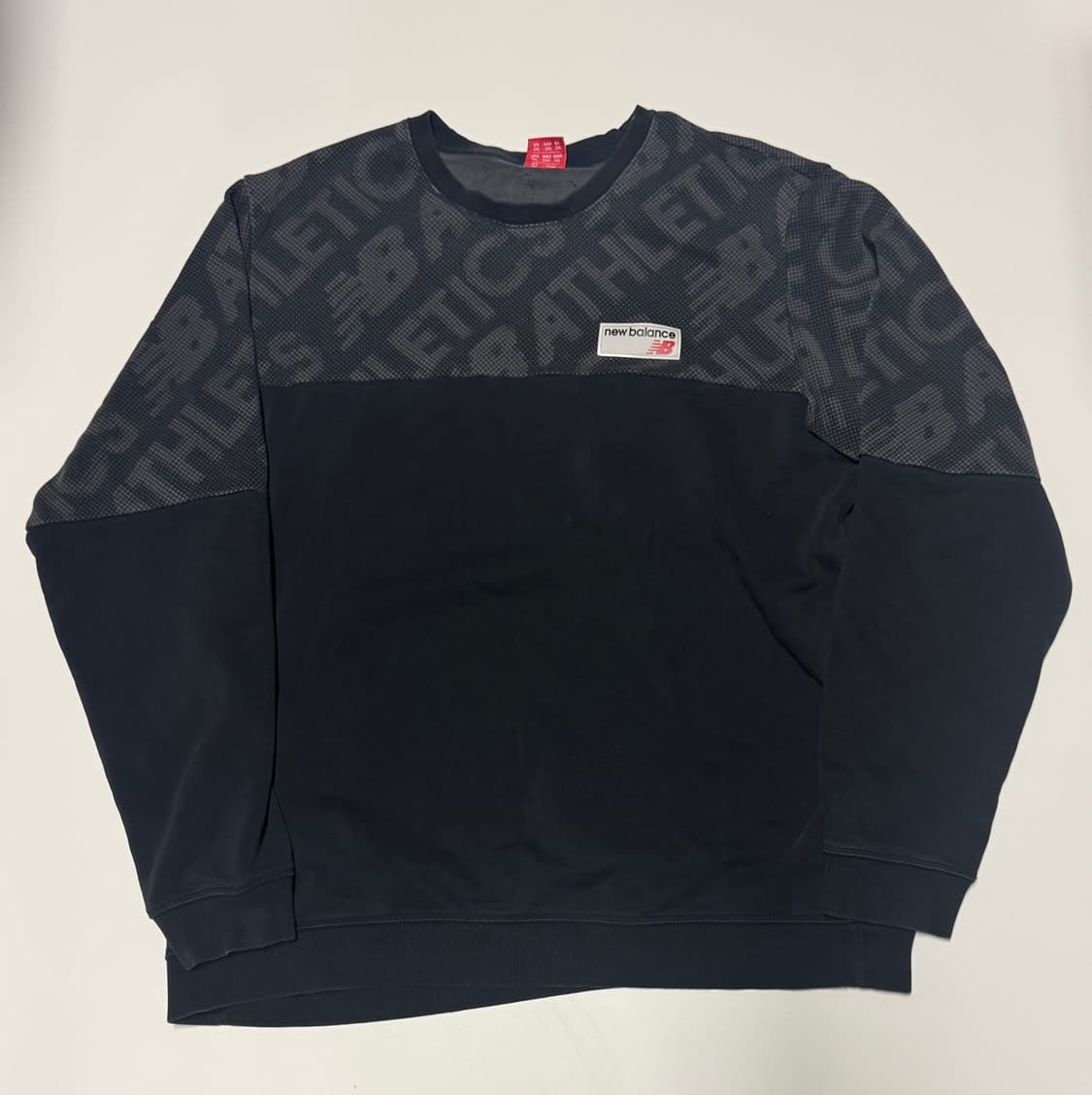 뉴발란스 빅 사이즈 프린팅 맨투맨 2XL 상품이미지1