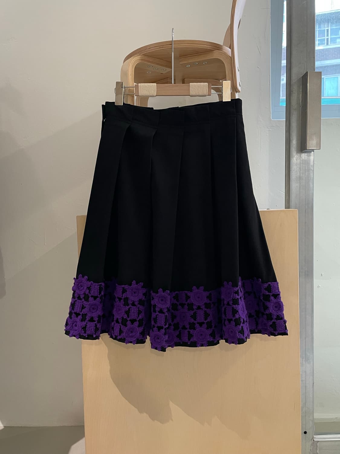 꼼데가르송 트리콧 스커트 상품이미지4