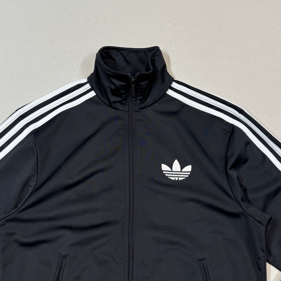 85) 아디다스 파이어버드 삼선 져지 트랙탑 집업 블랙 W26 상품이미지3