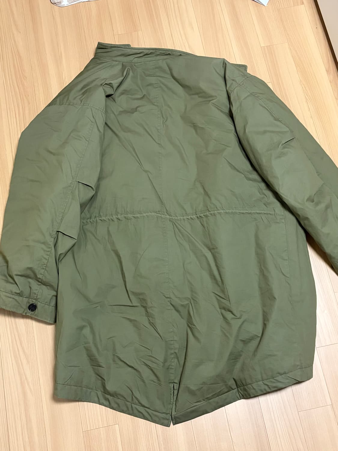 파르티멘토 3M 신슐레이트 피쉬테일 파카 야상 개파카 카키 L 100 상품이미지9