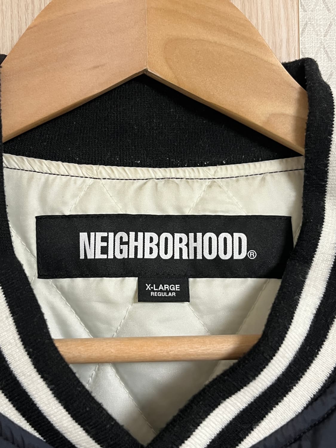 (XL) 네이버후드 22AW 비비(BB) 자켓 블랙 상품이미지4