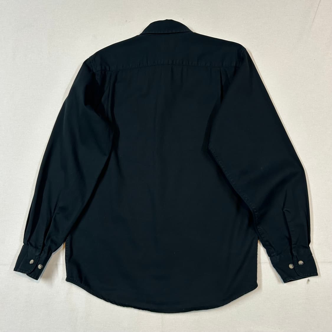 S) Wrangler 랭글러 투포켓 워크웨어 코튼 셔츠 블랙 W30 상품이미지5