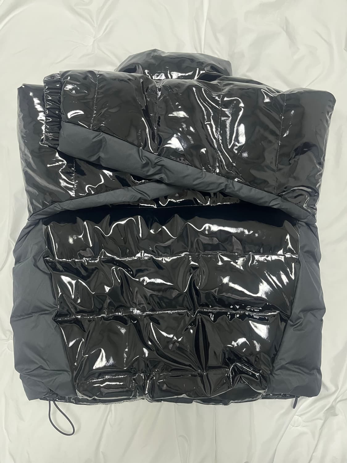 [나이키] 유광 숏패딩 블랙 S 상품이미지4