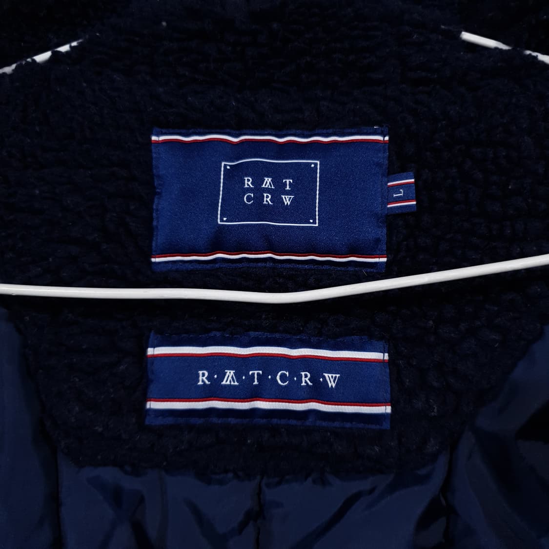 로맨틱크라운 신형 헤비 레이아웃 플리스 쉐르파 후드집업 점퍼 오트밀 L 상품이미지7