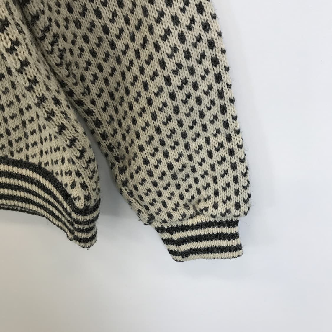 LLBEAN 엘엘빈 80s 버드아이 니트 노르웨이 [여성L] 상품이미지3