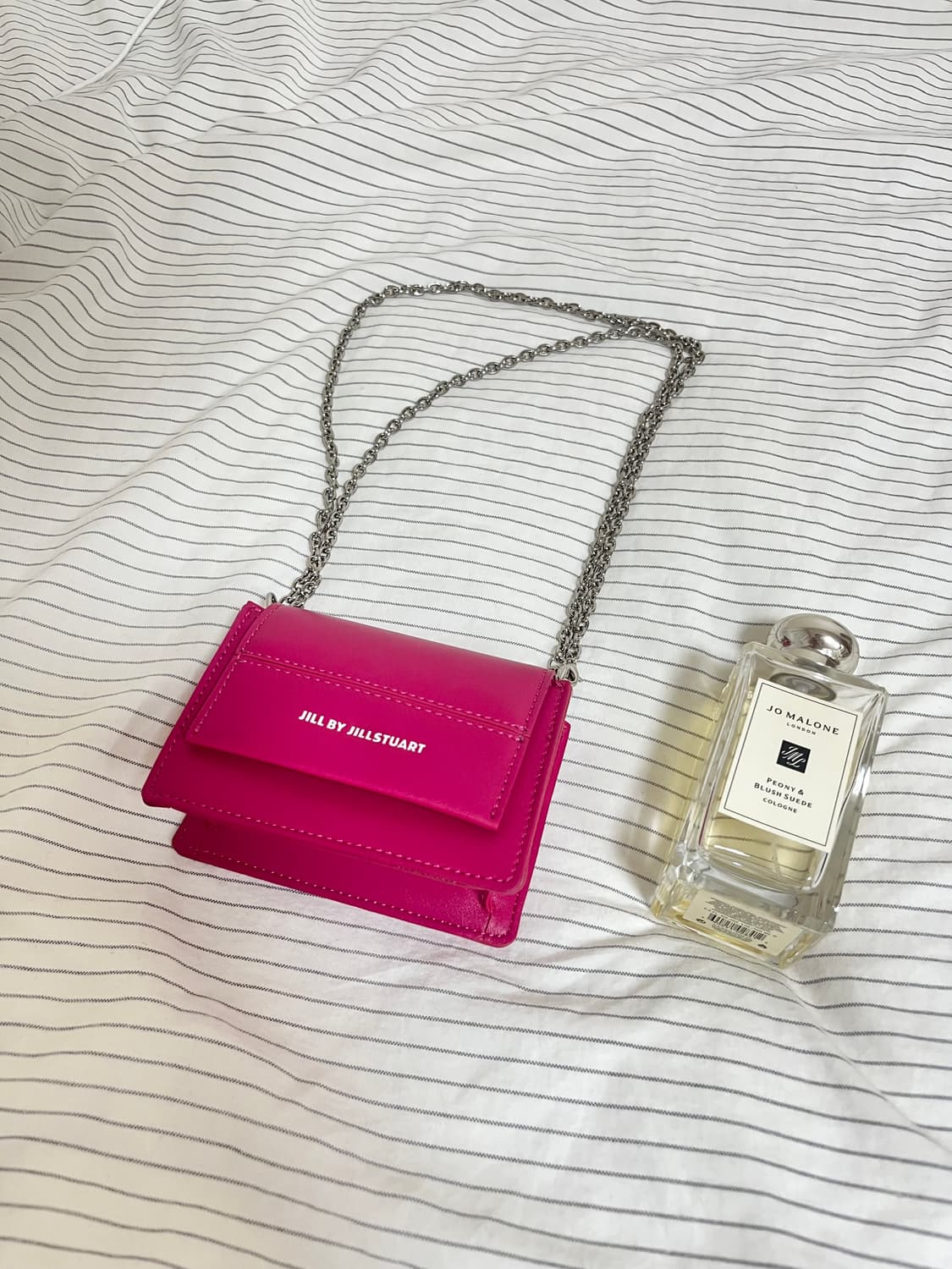 질바이질스튜어트 미니 체인크로스백-마젠타 상품이미지7