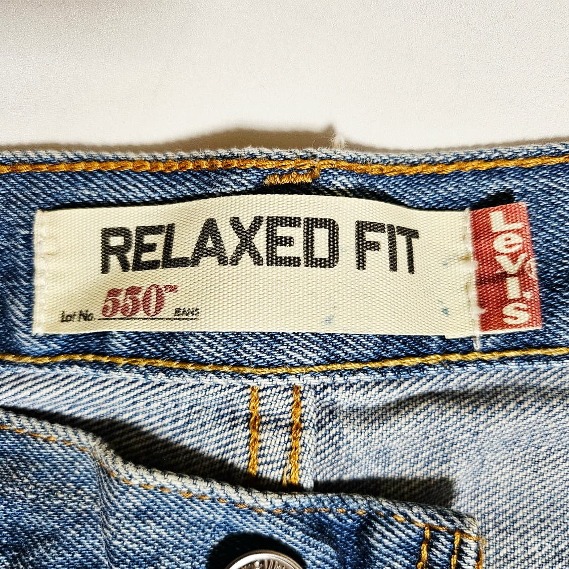 [34][리바이스]00's 550™클래식 릴렉스드 핏 인디고 상품이미지8