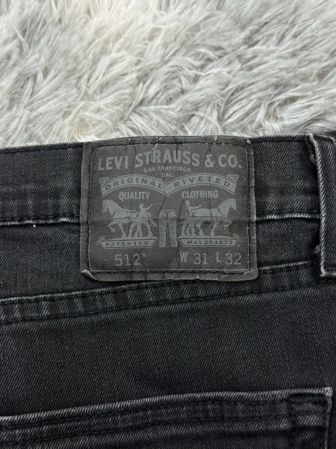 10’s 리바이스 512 블랙진 상품이미지3