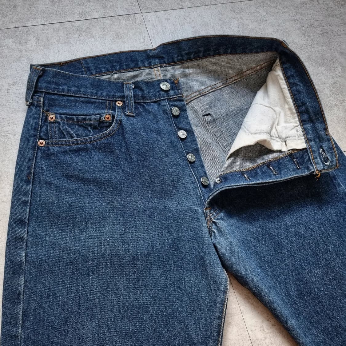 80s USA Levis 501 66후기 셀비지 33/33 상품이미지4