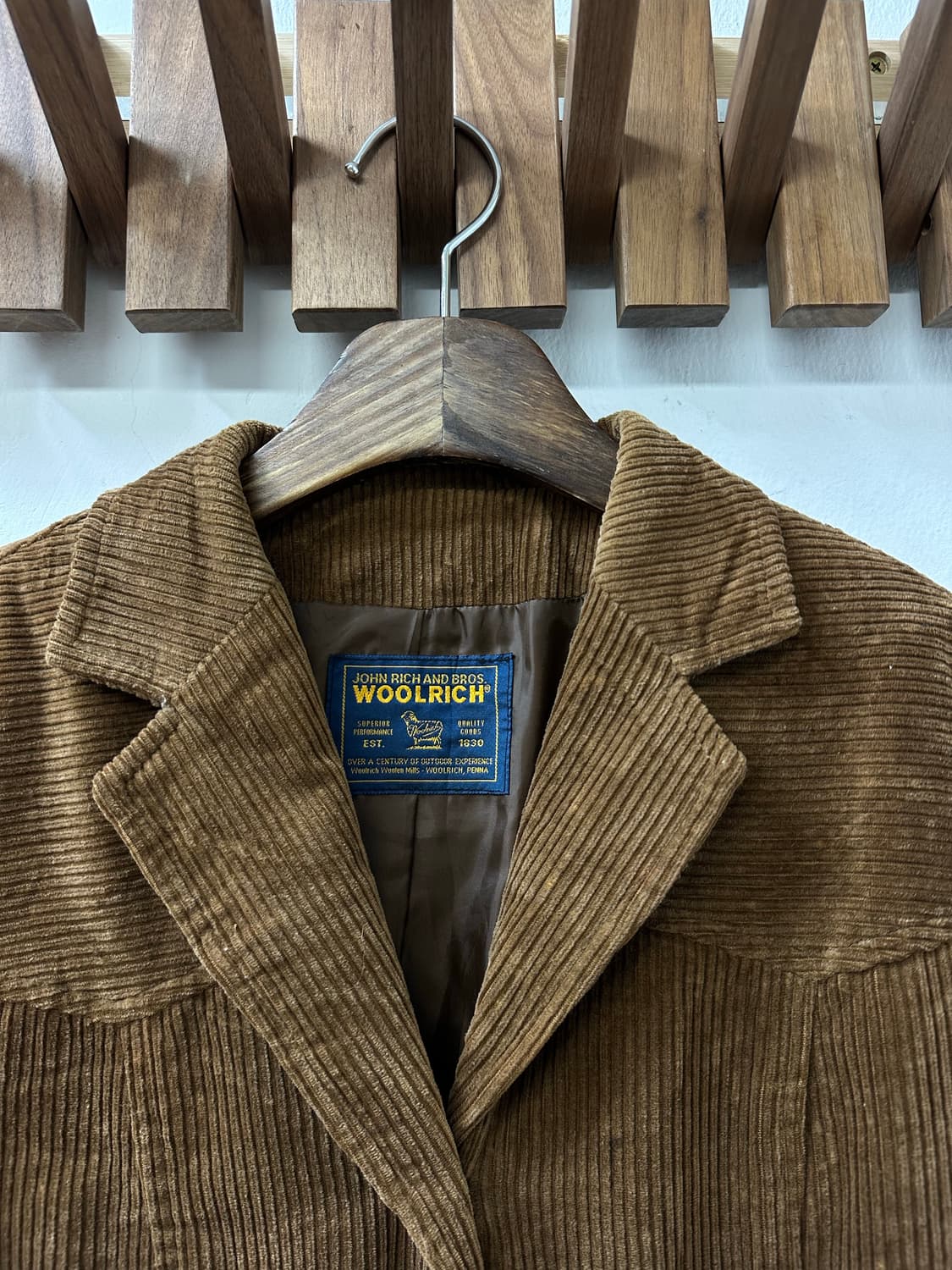 WoolRich 울리치 90s 코튼 코듀로이 카라 자켓 상품이미지5