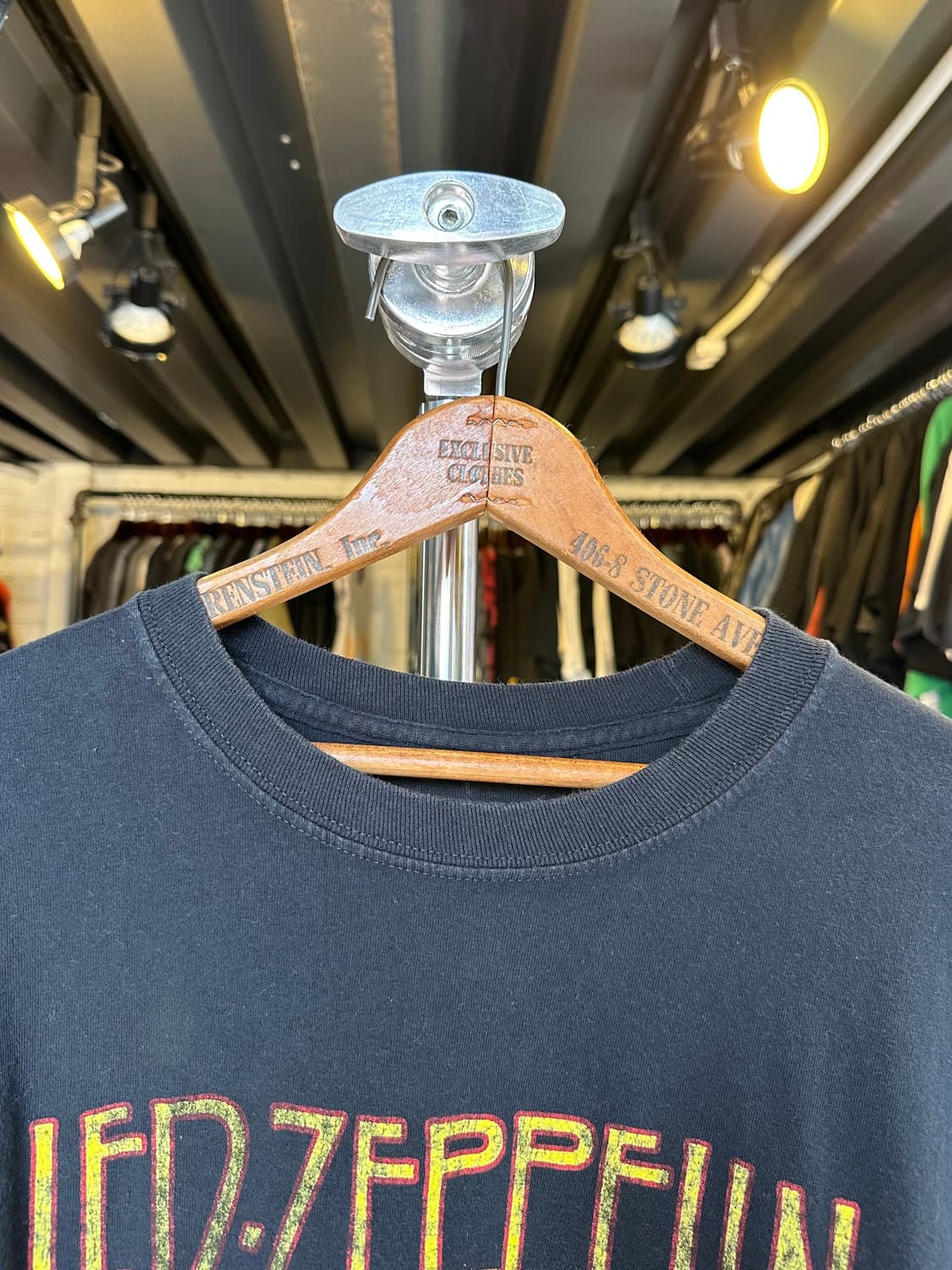 레드 제플린 Led Zeppelin 프린팅 롱슬리브 티셔츠 상품이미지3