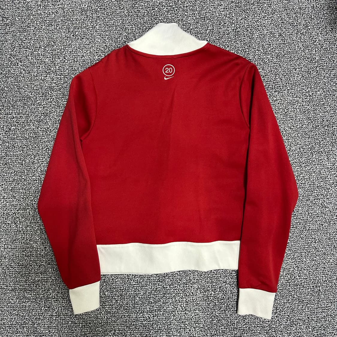 (XL) 나이키 스우시 흰빨 트랙탑 져지 상품이미지6