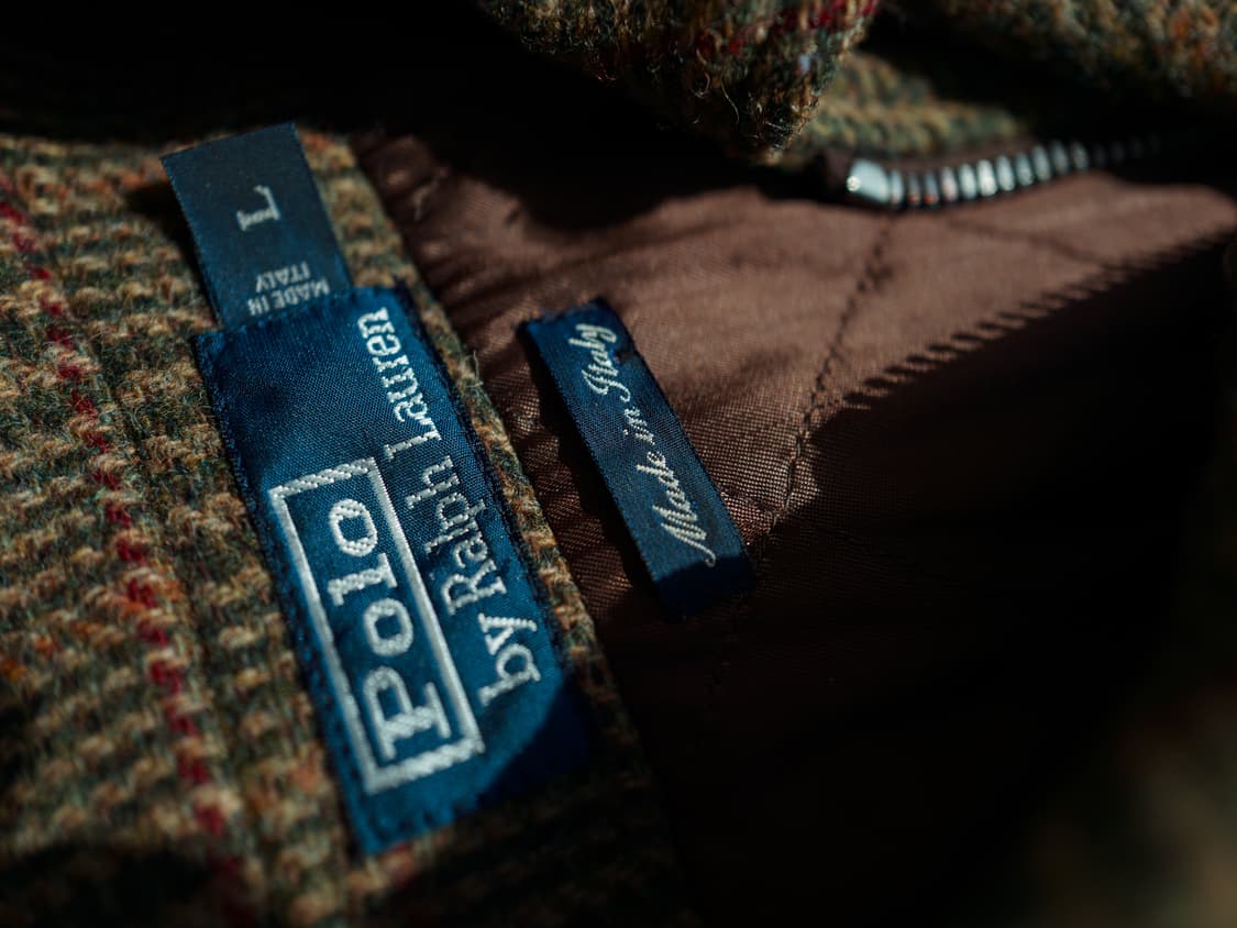 폴로 랄프로렌 트위드 카코트 (Italy made, 105~110) 상품이미지3