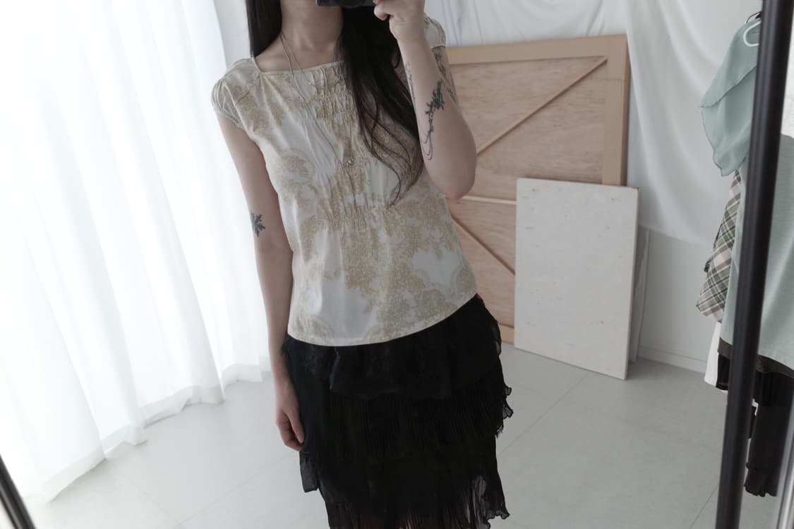 paisley half sleeveless 상품이미지7