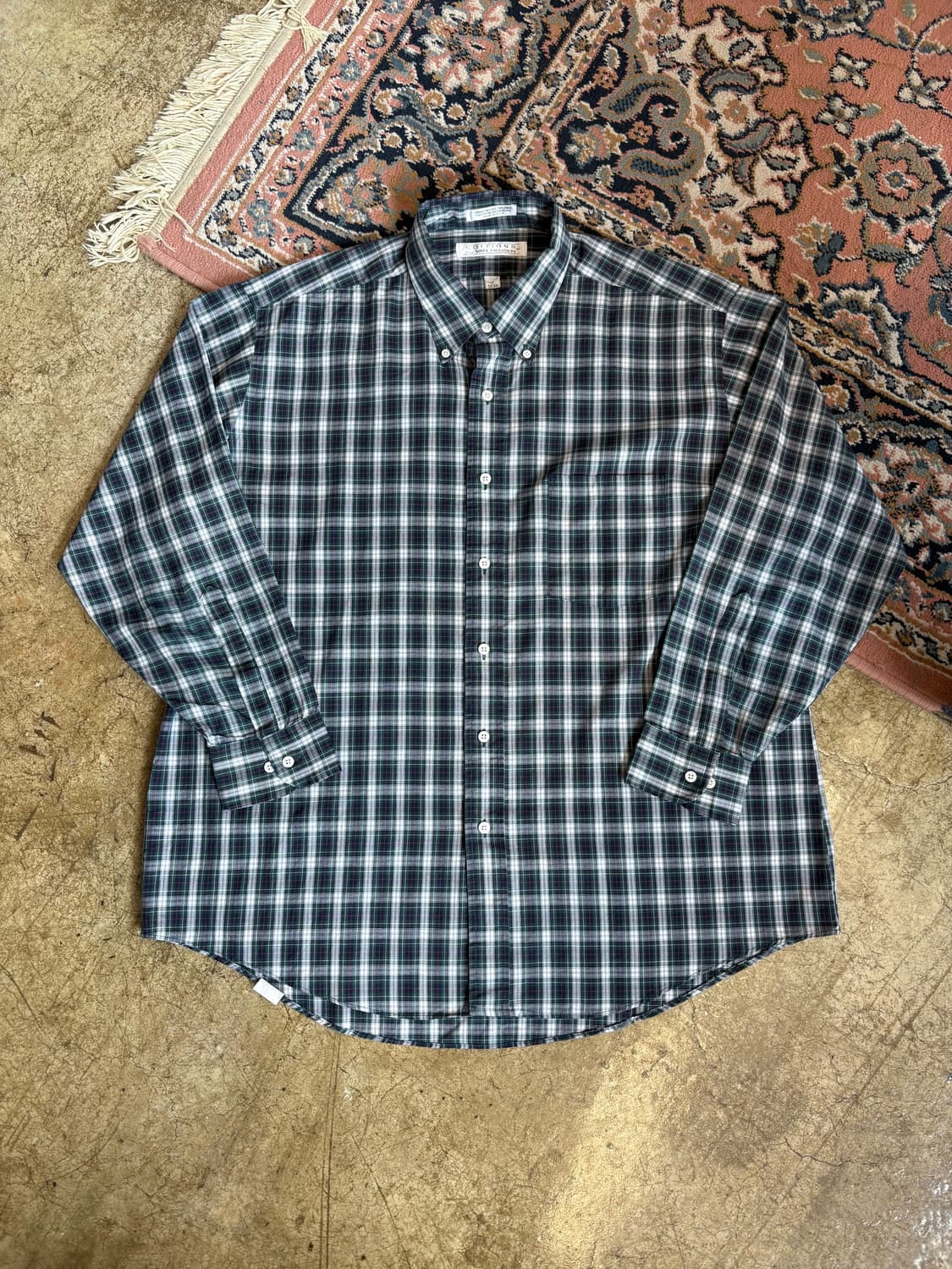 Van Heusen USA 체크 셔츠 상품이미지6