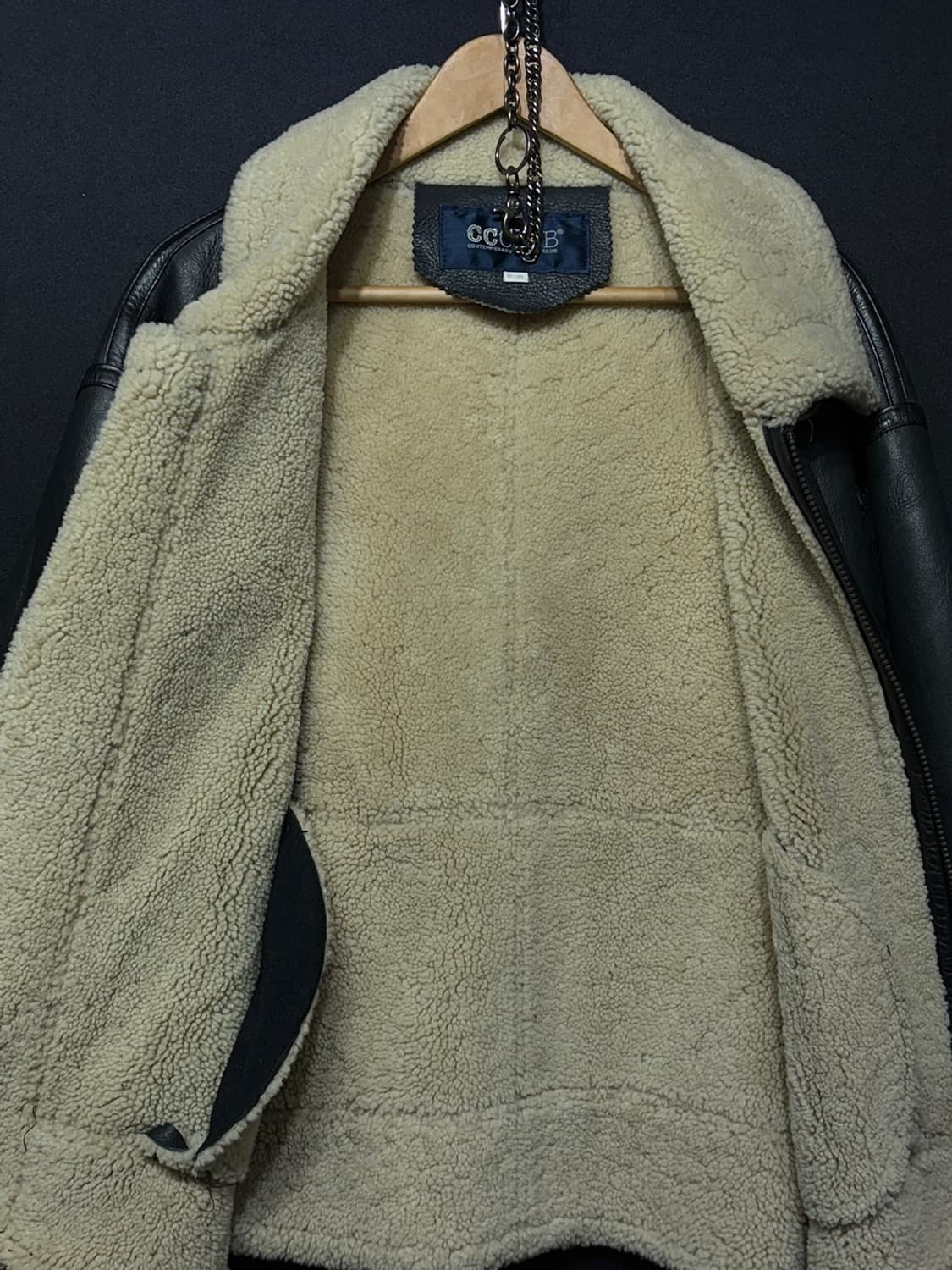 B-3 폭격기 양가죽 무스탕  상품이미지7