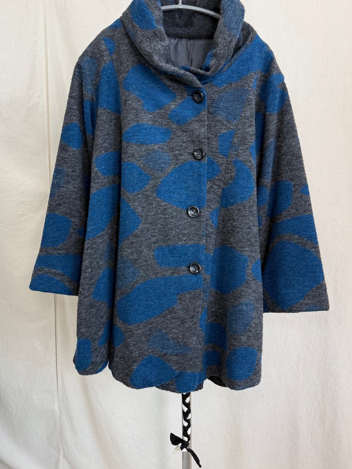 Jenny Garcon 아방가르트 패턴 코트 상품이미지6