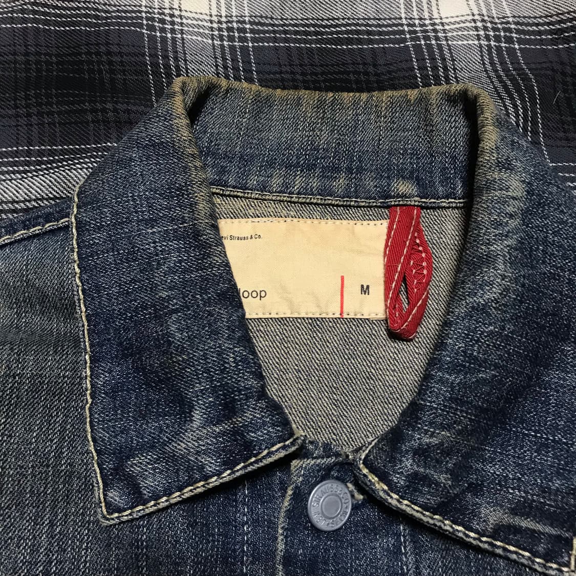 00s 리바이스 redroop 지쟌 데님자켓 상품이미지3