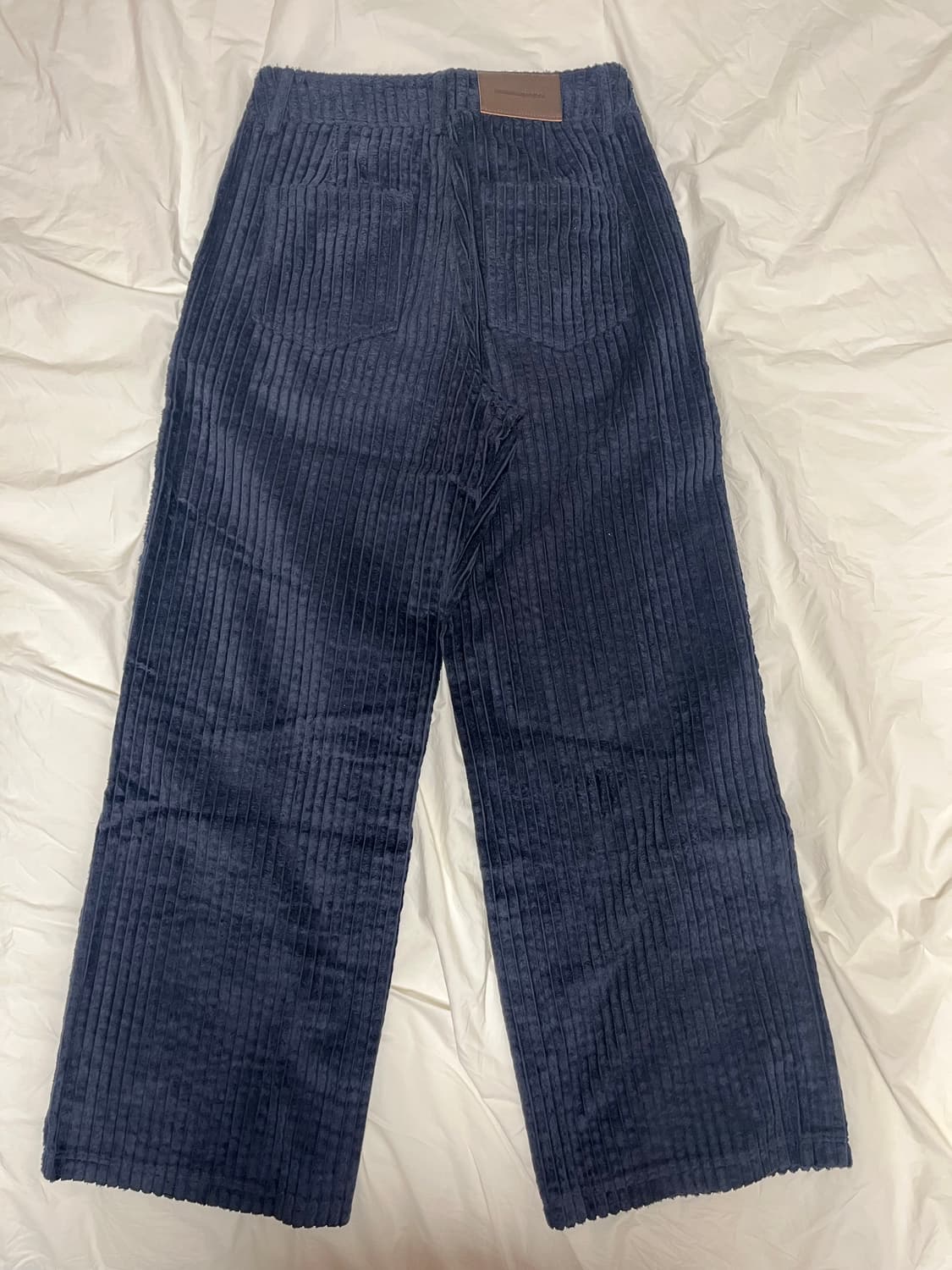 썬번프로젝트 코듀로이 네이비 팬츠 상품이미지3