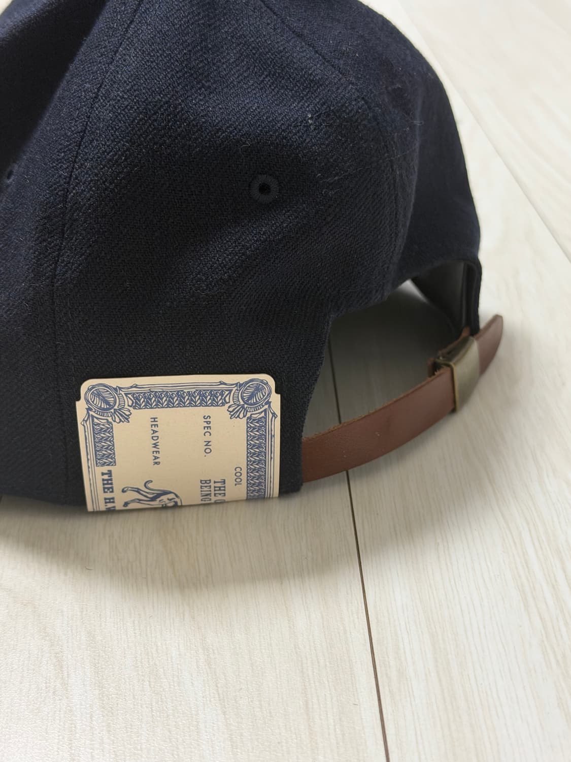 도그앤코 네이비 26ss 베이스 모자 팝니다 상품이미지2