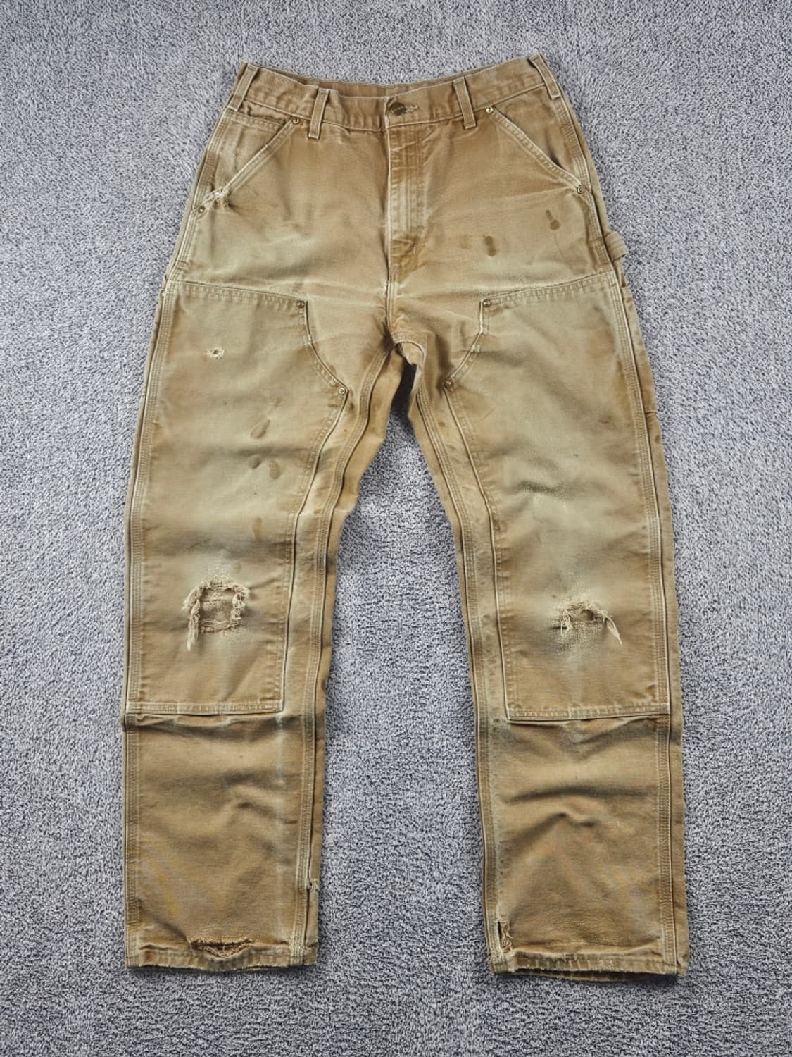 USA 칼하트 덕캔버스 더블니 카펜터 워크팬츠 (32X34)/ 11294 상품이미지1