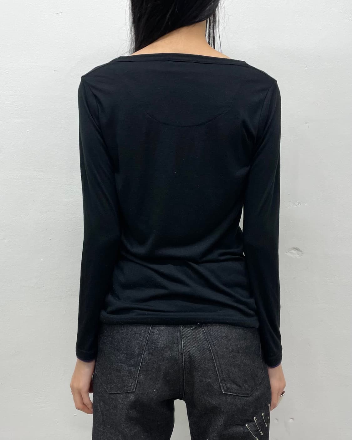  Pop Girl Freedom Star Black Long Sleeve 상품이미지3