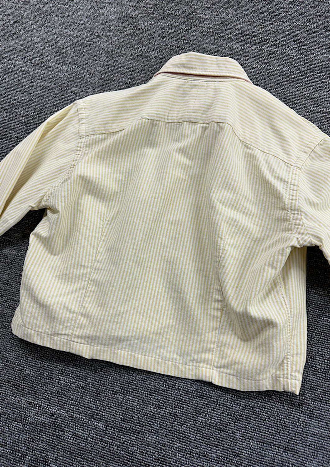 폴로 리메이크 크롭 셔츠  상품이미지3