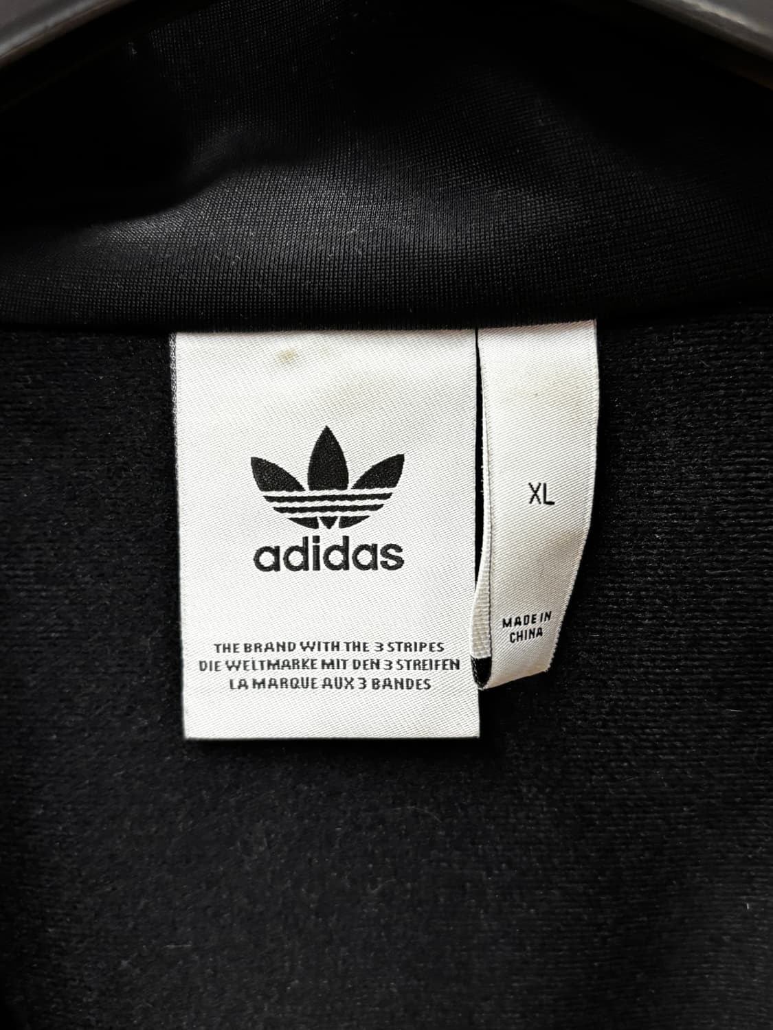 아디다스 블랙 ZENO TT 트랙탑 XL 상품이미지4