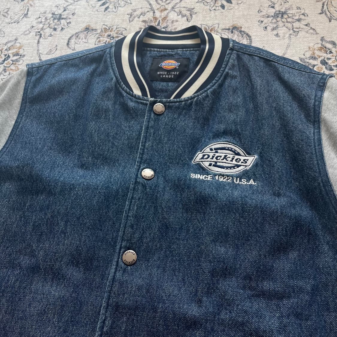 디키즈 데님 배색 스타디움 자켓 상품이미지2