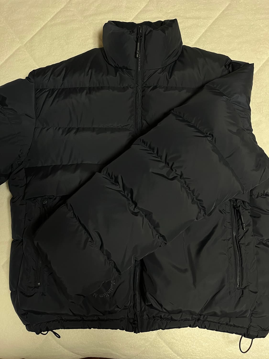 마뗑킴 남성 패딩 빅포켓 자켓 블랙 L 상품이미지3