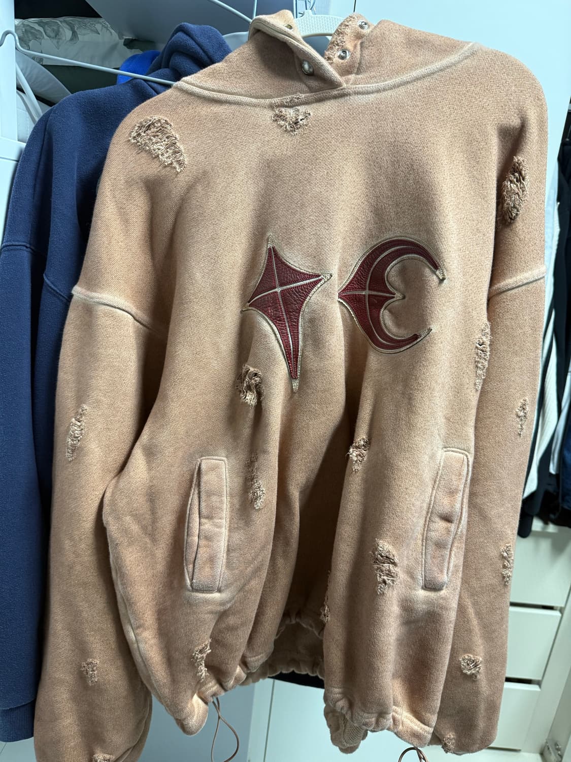 떠그클럽 락후드 후드티 상품이미지1