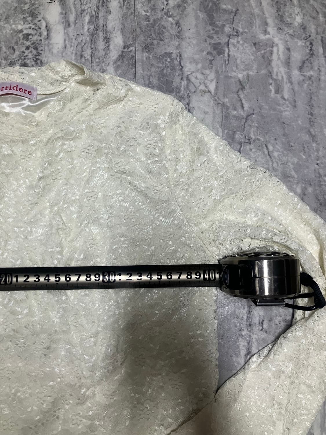 일본빈티지 Sorridere 달천깔페어리 공주풍 레이스블라우스 긴팔티셔츠 상품이미지2