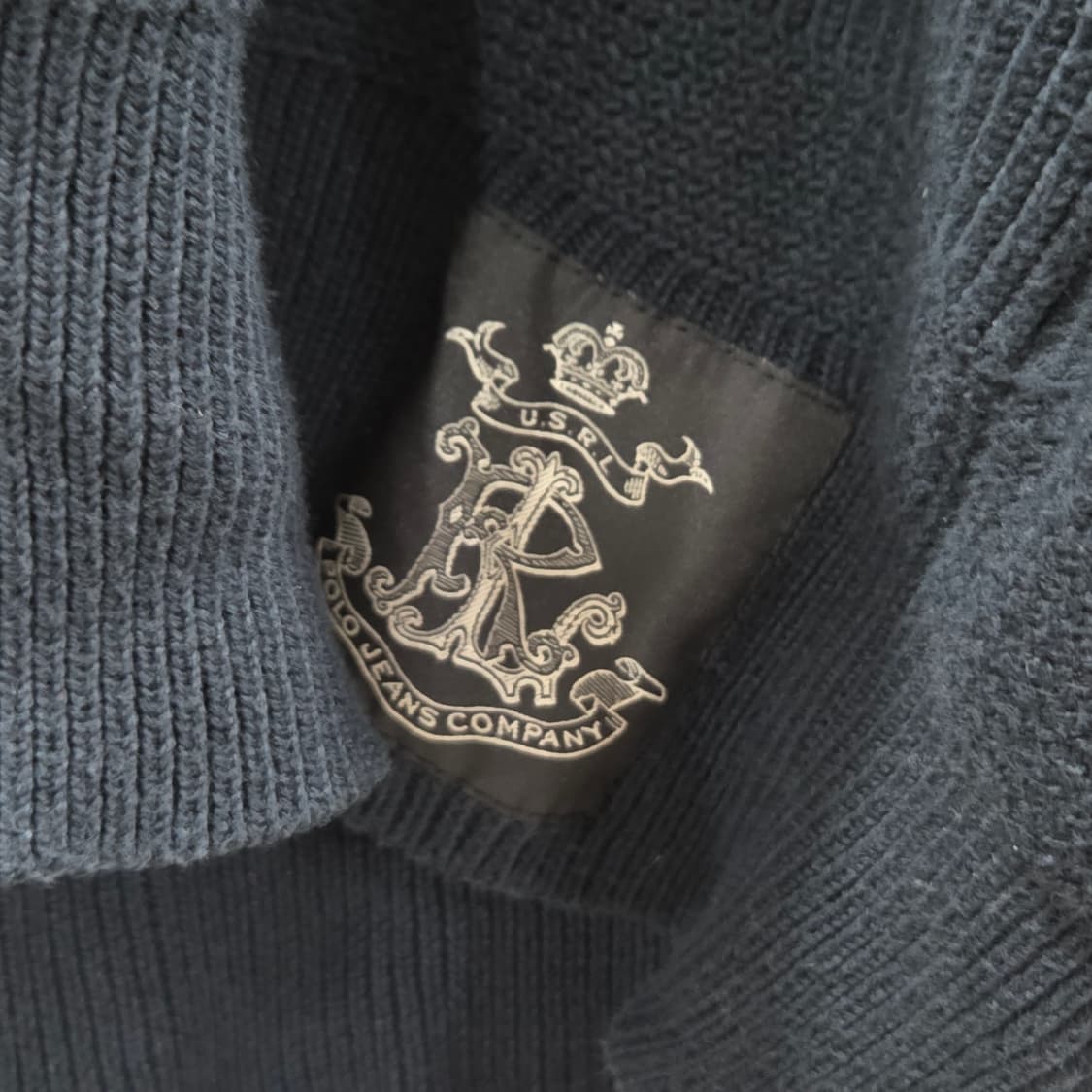 폴로진스 숄카라 스트라이프 니트 XL  상품이미지2