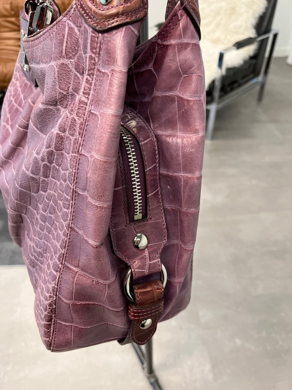 Coach Purple Basic Bag 상품이미지5