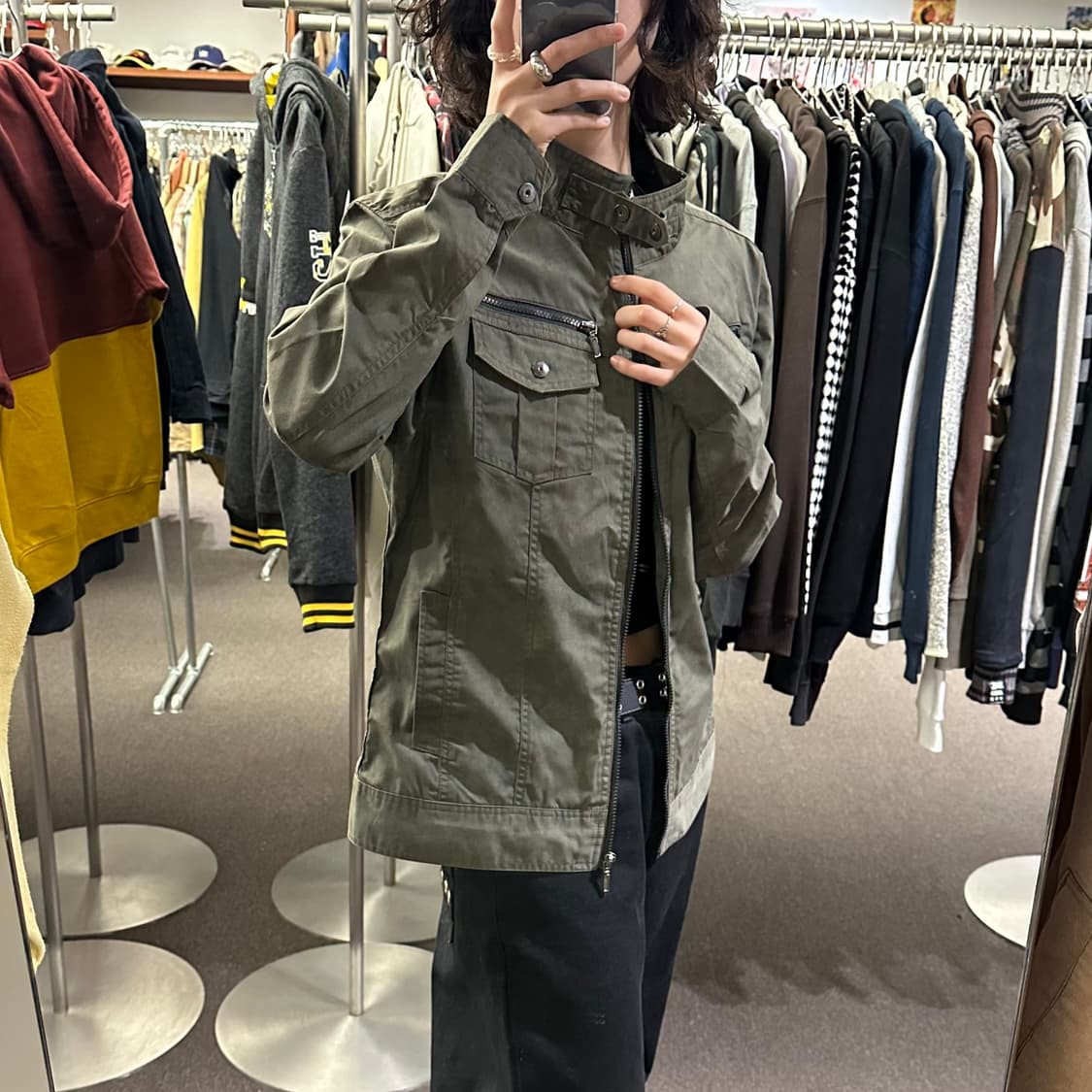 XL)Splendid Satisfaction vintage 유틸리티 자켓 상품이미지1