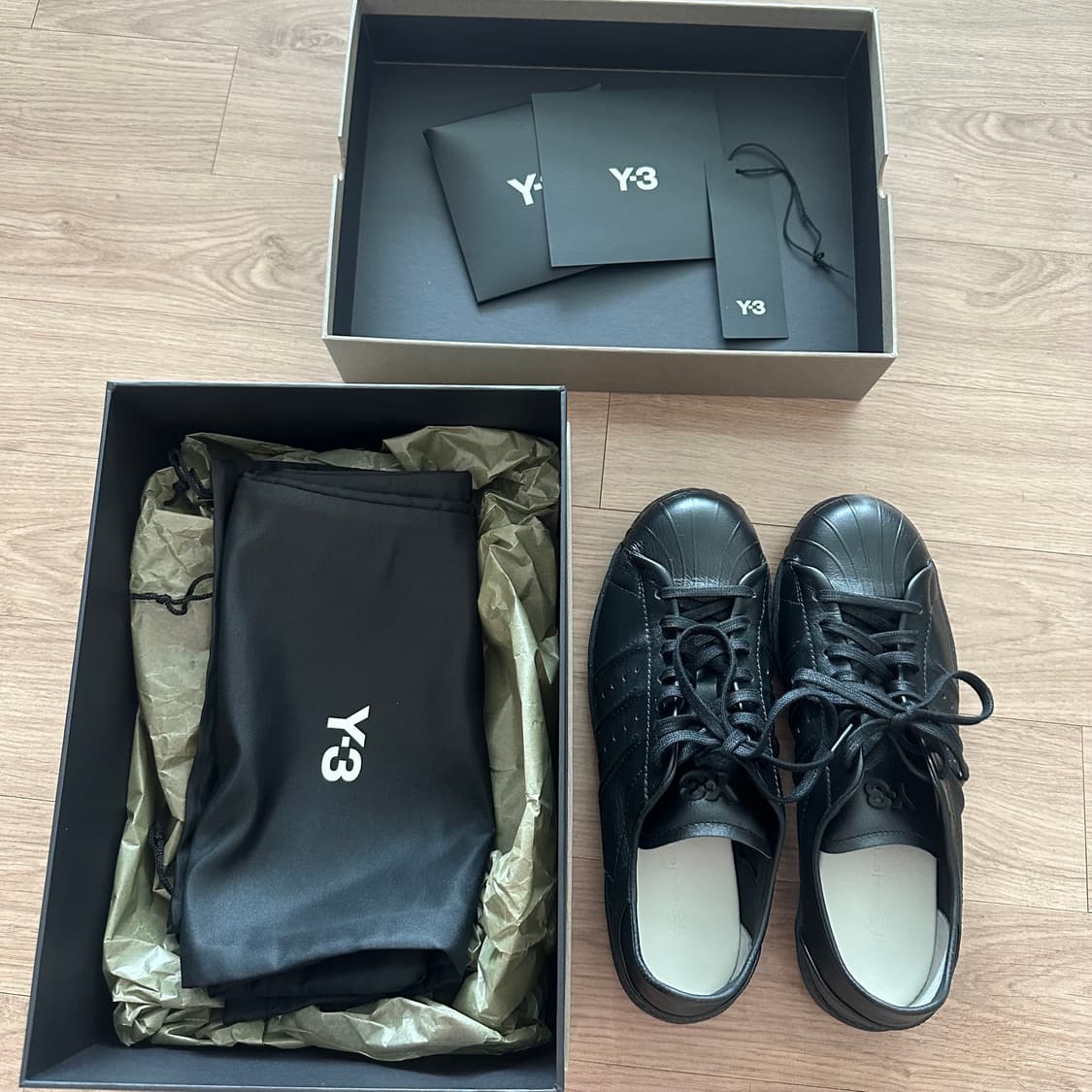 요지 야마모토 Y-3 슈퍼스타 245 새상품 상품이미지6