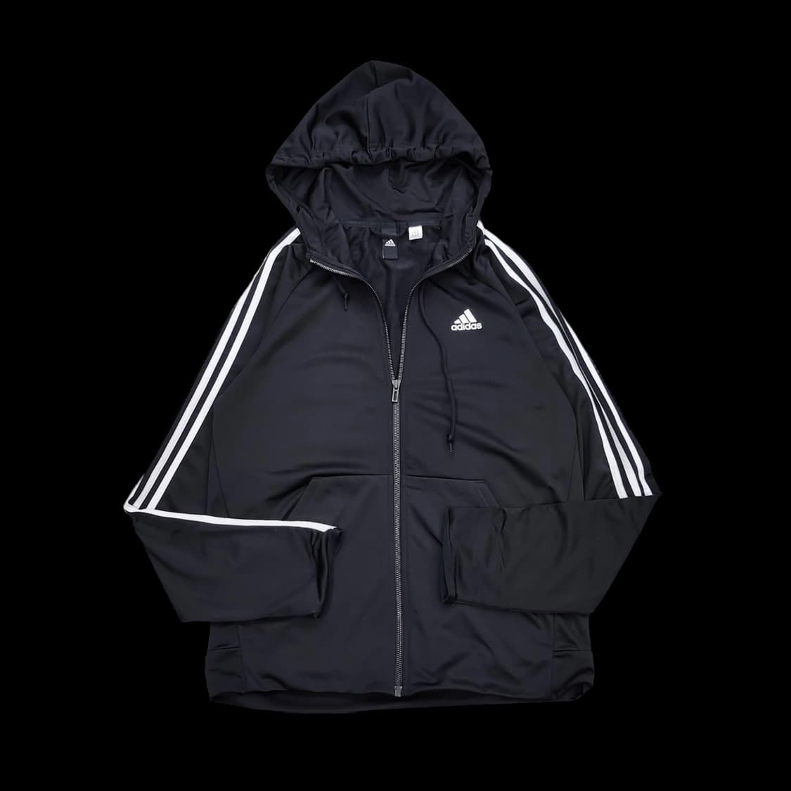 아디다스 기본 삼선 트랙탑 후드 져지 상품이미지1