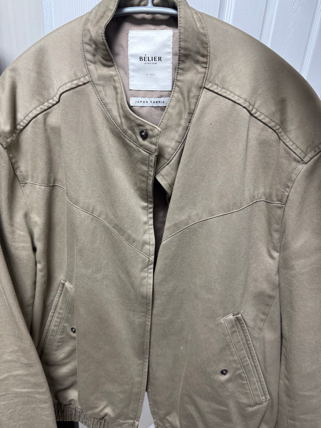 벨리에 세리프 해링턴 자켓 베이지 s 상품이미지1