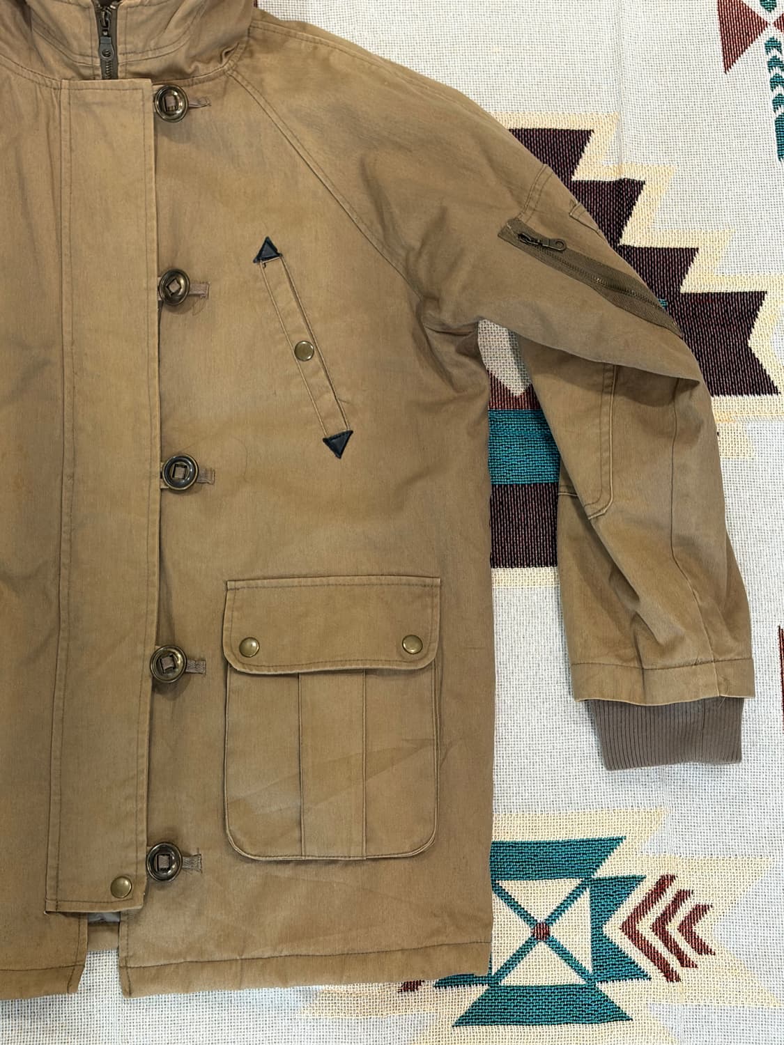 PALEO N3B 밀리터리 웨스턴 사파리 야상 코트 상품이미지2